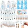Dimsile 75 Pcs/25 Sets Blue Cute Bear Baby Shower Favors for Guests We Can Bearly Wait Hand Cream Teddy Soap Lip Balm Party Favors Baby Shower Guests Return Thank You Gifts for Gender Reveal
