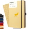 Dingbats A5 Wildlife Ruled Notebook Journal - Premium Vegan Leather Hardcover Executive Journal for Women & Men - Work, Note Taking, Writing & Travel
