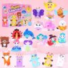 DINSUMRUG Crafts Kit for Kids 4-8 (134 Characters), 20 Animal Arts, All-Inclusive Toddler Craft Box with Paper Plates, Fun Activities, Christmas Gift, Birthday Gifts for Boys and Girls. (Princess)