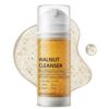 Diryi Walnut Face Scrub Cleanser - Deep Pore Cleansing Gel, Amino Acid, Walnut Extract, Ceramide & Peptide - Exfoliating Wash, Sulfate Free, Oil Control, pH-Balanced, All Skin Types