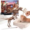 Discovery™ Dinosaur Fossil Dig Kit – Excavate & Assemble T-Rex & Velociraptor Skeletons| 3D Dino Bones Puzzles| Jurassic Paleontology Toy for Kids| STEM Science Activity Set| Girls & Boys Gift Ages 6+