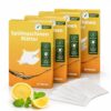 Dishwasher Sheets Pack of 120 Dishwasher Sheets Dishwasher Liquid Strips Deep Cleaner Powerful Dishwasher Tablets Lemon