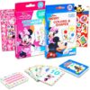 Disney Flash Cards Set Toddler Kids - Bundle with 72 Flashcards Featuring Numbers & Counting and Colors & Shapes for Pre-K Boys, Girls Plus Stickers | Mickey and Minnie Learning Toys