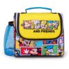 Disney Store Official Mickey Mouse & Friends Insulated Lunch Box For Kids With Side Mesh Pocket, Water Resistant Design, Backpack Attachment Snaps, Interior Name Label, Disney Screen Art