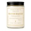 Divine Flame Co. Prayer Request Soy Candle, Frankincense & Myrrh, 8 oz Handmade