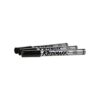 Dixon Industrial RediMark Permanent Markers, Chisel Point, Metal Barrel, Box of 12 Markers, Black (87170)