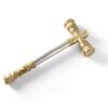 DIY Assembly Toy Hammer, Brass Assembled Metal Hammer