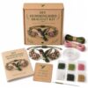 DIY Beaded Bracelet Making Kit, Beginner-Friendly Beaded Bracelet Animal Making Kit, Three-Dimensional Beadwork Jewelry Craft Kit with Full-Color Instruction Sheet, for Craft Lover，Hummingbird