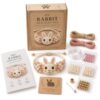 DIY Beaded Bracelet Making Kit, Beginner-Friendly Beaded Bracelet Animal Making Kit, Three-Dimensional Beadwork Jewelry Craft Kit with Full-Color Instruction Sheet, for Craft Lover，Rabbit