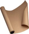 DIY CREW Brown Kraft Paper Roll - 30 Inch x 150 Feet - USA Made - Recycled Material - Wrapping Paper - Ideal for Packing, Shipping, Packaging, Bulletin Board, Arts & Crafts, Banner, Table Covering