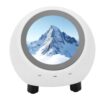 Diydeg AI Desk Robot Companion, Interactive Robot Pet with Voice Interaction, Bluetooth 5.0, 1.28 Inch Screen, WiFi, Weather, Clock, Video, Music Playback, for Adults Kids
