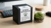 DIY Desktop Land Terrarium Kit: Complete All-in-One Miniature Eco-System Set with 7oz Clear Glass Jar, Cork Top, Premium Substrates, Moss, and Assembly Tools