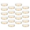 DIYEAH Nutrient Agar Petri Dishes for 7cm 30pcs Pre-Poured Agar Plates, Compact and Convenient for Healthy Culture Growth Student Science Projects Classroom Science Experiment Prep