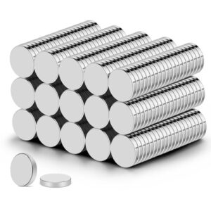 DIYMAG Small Stronge Rare Earth Magnets, 300 Pack, 12x2mm - Neodymium Magnets for Refrigerator, DIY, Crafts, Kitchen & Office