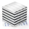 DIYMAG Strong Magnets, 24 Pack Neodymium Magnetic Strips Adhensive Backing