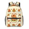 Diyodk Just A Girl Who Loves Capybaras Backpack Lightweight Bookbag Casual Daypack For Women Men Travel Laptop Bag Multifunctional Bag