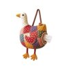 DIY Patchwork Chicken & Duck Tissue Holders, Retro Quilted Tissue Organizer, Handmade Patchwork Animal Tissue Box Cover Kit, Tissue Box Holder Crafting Kit for Beginners, Home Decor (Goose)