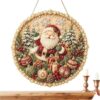 DIY Pearl Art Wreath Kit - 4-Season Hanging Craft for Adults & Kids