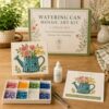 DIY Sea Glass Mosaic Art Kit Ocean Inspired Artwork with Colorful Glass (Q)
