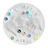 Diys Garden Stepping Stone Set Keepsakes Desktop Decorations for Home Offices Diys Handprint Stepping Stone Set Handprint