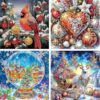 DIY Special Shaped Diamond Art Kits, Irregular Shaped Diamonds Painting Kit, DIY Rhinestones Painting Ornaments Art for Adults Beginners, Unique Sparkle Home Wall Decor and Stress Relief Gift
