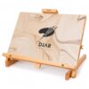 DJAR Tabletop Easel Stand for Painting, Solid Beech Wood, Natural