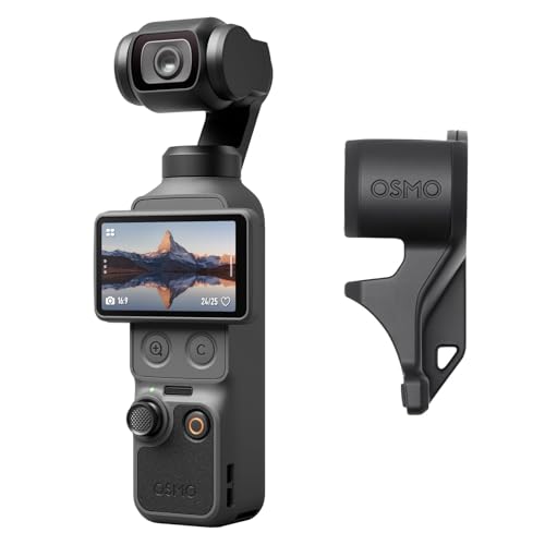 DJI Osmo Pocket 4 Standard Combo, Pocket Gimbal Vlog Camera, 1″ CMOS & 4K/240fps, 3-Axis Stabilization, 2× Lossless Zoom, 107GB Built-in Storage, 2" Rotatable Screen, Video Camera for Photography