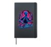 DJ Octopus Master Of The Turntables Hardcover Journal, Black
