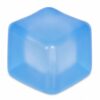 Djyxoglyn Adult-Size 2.76inch/7cm Stress Cube – Larger Than Mini Squishy Cubes, Slow-Rise Sensory Fidget for Stress Relief, Focus & Light Hand Exercise – Safe for Ages 3+ (Blue)