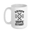 Dna Test Genetic Testing Crispr Microbiology Ceramic Mug, White, 15oz