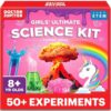 Doctor Jupiter Girls' Science Kit, Chemistry Set for Kids Ages 8-10-12-14 | Birthday Gift Ideas for 8,9,10+ Year Old Girls | STEM Toy Kit with 50+ Experiments | Learning & Educational Projects
