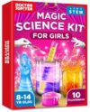 Doctor Jupiter Magic Science Kit, Chemistry Set for Kids Ages 8-10-12-14 | Birthday Gift Ideas for 8+ Boys and Girls | Toy STEM Kit with 10 Science Experiments, Magic Tricks