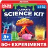 Doctor Jupiter Ultimate Science Kit, Chemistry Set for Kids Ages 8-10-12-14 | Birthday Gift Ideas for Boys & Girls 8,9,10+ Years Old | STEM Toy with 50+ Experiments | Learning & Educational Projects