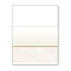 DocuGard Standard Gold Marble Bottom High Security Check Paper - Laser/Inkjet Printer Compatible - 11 Security Features - 500 Blank Business Checks (04521)