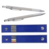 DOITOOL Mechanical Pencil Set 3.0mm Lead Refill with Stainless Steel Refillable Metal Drafting Pencil, for Technical Drawing and Sketching, for School, Office, and Professional Use