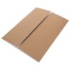 DOITOOL Presentation Board for School Projects and Science Fair 4pcs White Trifold 24x16 Inches Lightweight Portable Corrugated Paper Science Project Display Board