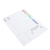 DOITOOL Reusable Dry Erase Calendar Stickers PVC Magnetic Whiteboard for Fridge with No Residue Adhesion and Flexible Layout Planning, for Office Meetings and School Classrooms