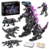 DOLIVE STEM 5 in1 Dinosaurs Building Kits for Kids Ages 8-14, Remote Control and App Controlled Dinosaur Figures Toy, Birthday Gift for 8 9 10 11 12+ Years Old