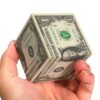 Dollar Cube 3x3 Speed Cube US Dollar Bill Magic Cube Money Design Educational Puzzles Toys