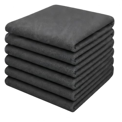 DOLSAO Magic Cleaning Cloth, 5 Pack XXL Microfiber Magic Cloth, Lint Free Streak Free Reusable Cleaning Towels for Stainless Steel, Glass, Mirror, Window, Kitchen, Bathroom, Car and Screen Cleaning