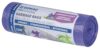 DONAU PROFESSIONAL Rubbish Bags 120 L x 10 Rubbish Bags with Carry Handles, Lavender Fragrance, Purple, 1 Roll