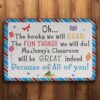 Door Mat Teacher Because of All You Classroom Doormat, Gift for Teacher, Appreciation, Doormat Outdoor 18x30 Inch