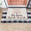 Door Mat Teacher Classroom Doormat, Welcome Mat, Gifts, Decor, Porch Back to School Decor Gift Outdoor Doormat 18x30 Inch