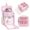 Dorm Room Essentials for Guys Girls Boys, Quick Dry Mesh Shower Caddy Portable, Large Capacity Toiletry Bag with Hanging Hook, Travel Beach Camping Cruise Ship Essentials, Birthday Gifts for Women Man