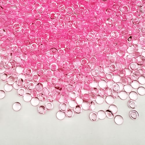 Dorothy Mini Acrylic Slime Flat Marbles Bulk 2000 PCS 7x4mm Tiny Fishbowl Slime Beads, Slime Charms & Slime Add Ins, DIY Slime Making Supplies for Homemade Slime Crafts, Mini Vase & Aquarium Decor