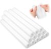 DoubleFill 1 Pc Jumbo Pool Noodles Bulk Foam Noodles Swim Clamp Jumbo Hollow Foam Pre Slit Clamp Protection for Padding Bumper Swimming Floating Craft Projects (2.5x22 Inch,White)