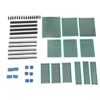 Double Sided PCB Board Kit with Screw Terminals and Pin Heads for Arduino DIY Fr4 Soldering Projects Fiberglass Experiment Set Various Sizes