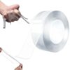 Double Sided Tape, Clear, Wall Mounting Adhesives