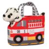 Douglas Fire Truck Pet Sak with Dalmatian Plush for Ages 2 to 8