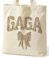 Dovridge Grandma Gifts Tote Bag, Boho Gaga Tote Bag from Granddaughter